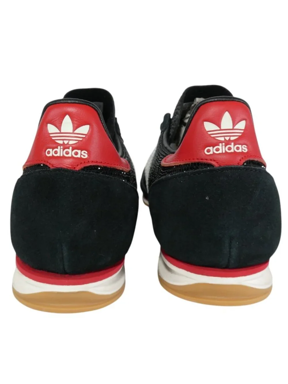 Adidas Women’s SL 72 OG IH9204 Black White Red Size 11 Retro Running Sneaker